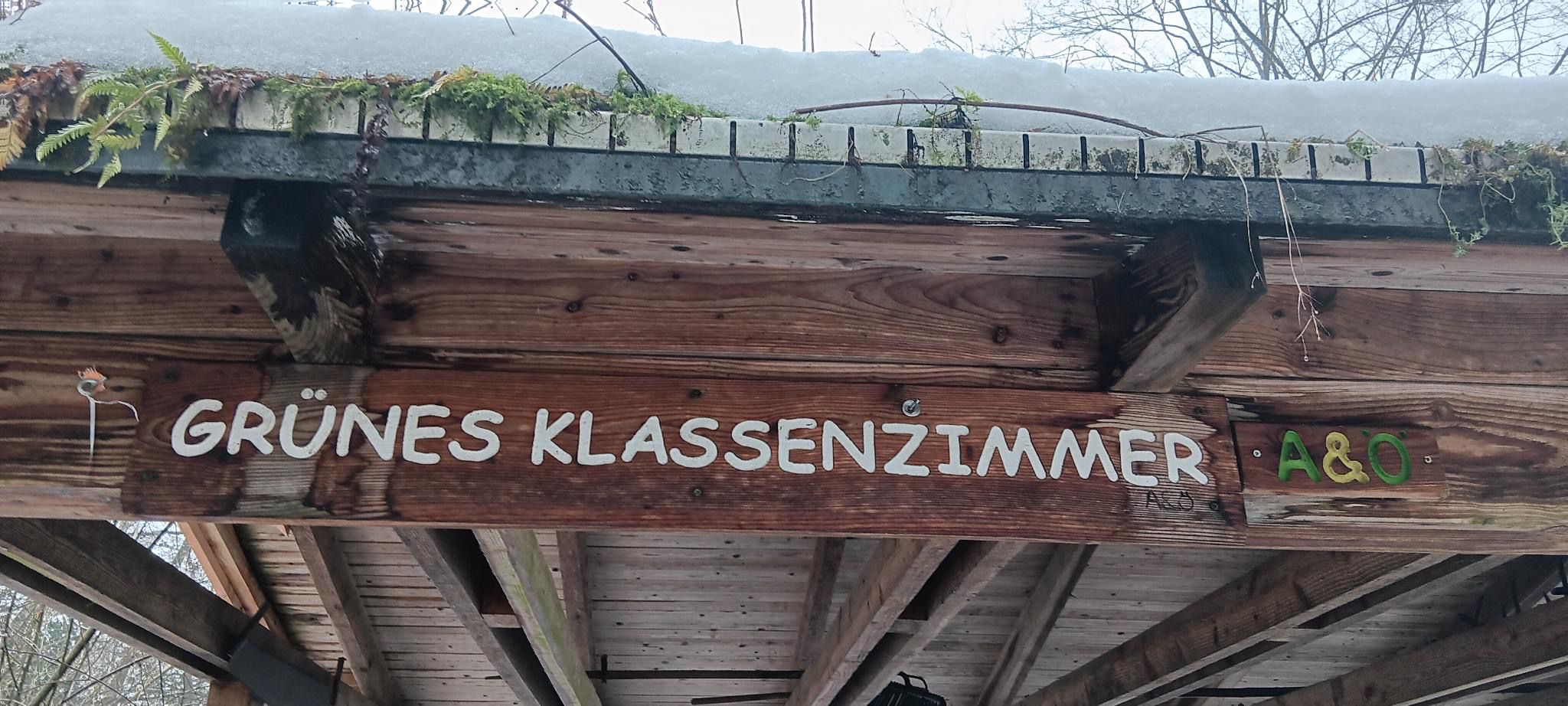 Unsere Kinder im grünen Klassenzimmer